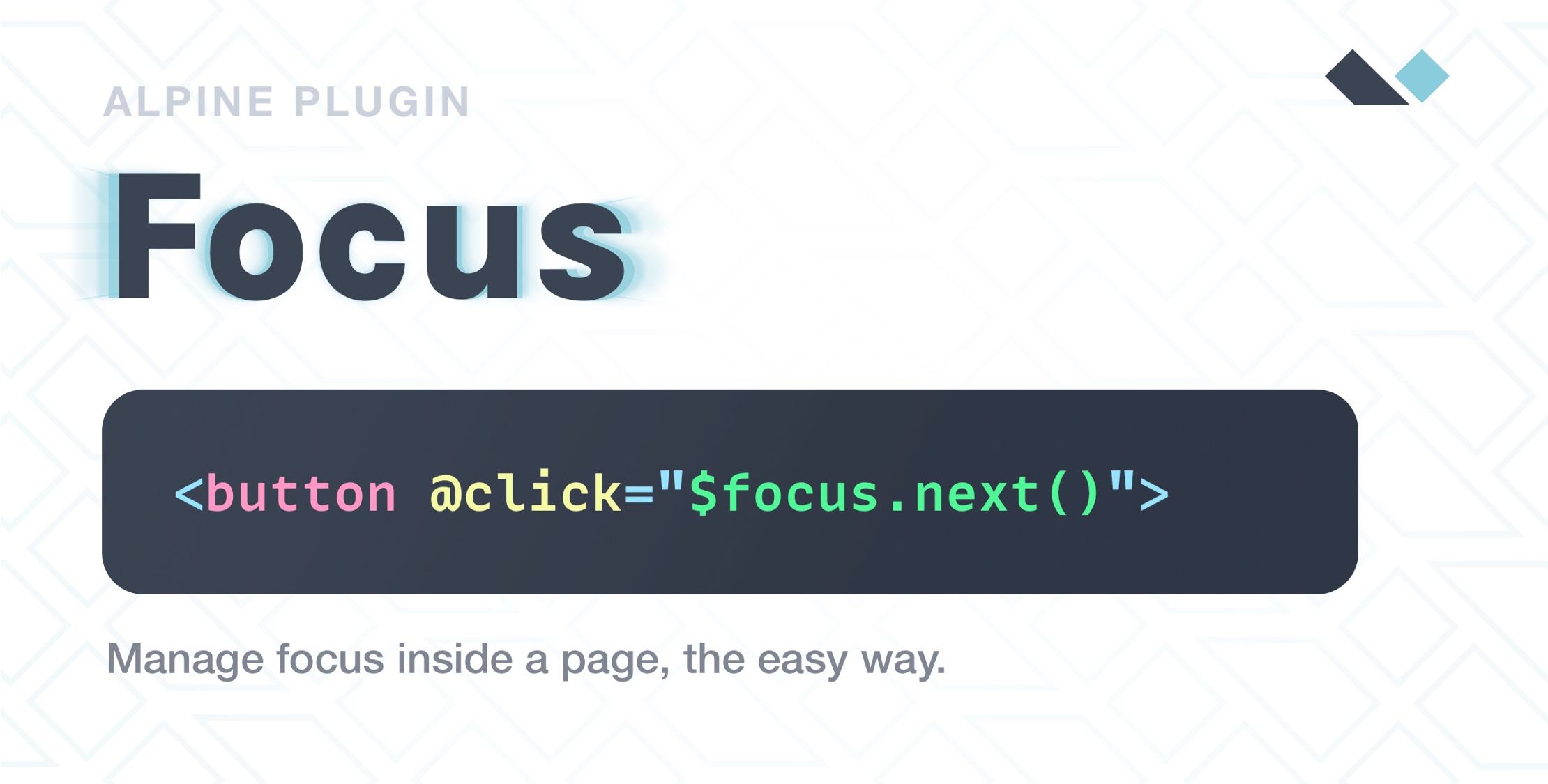 Alpine.js Focus Plugin image