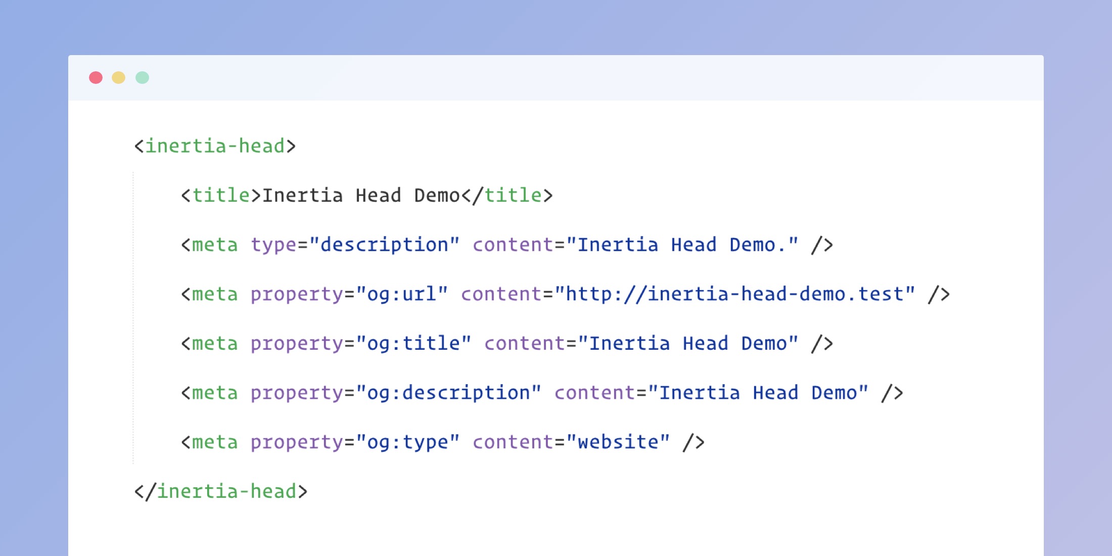 Say Hello to the Inertia Head Component image