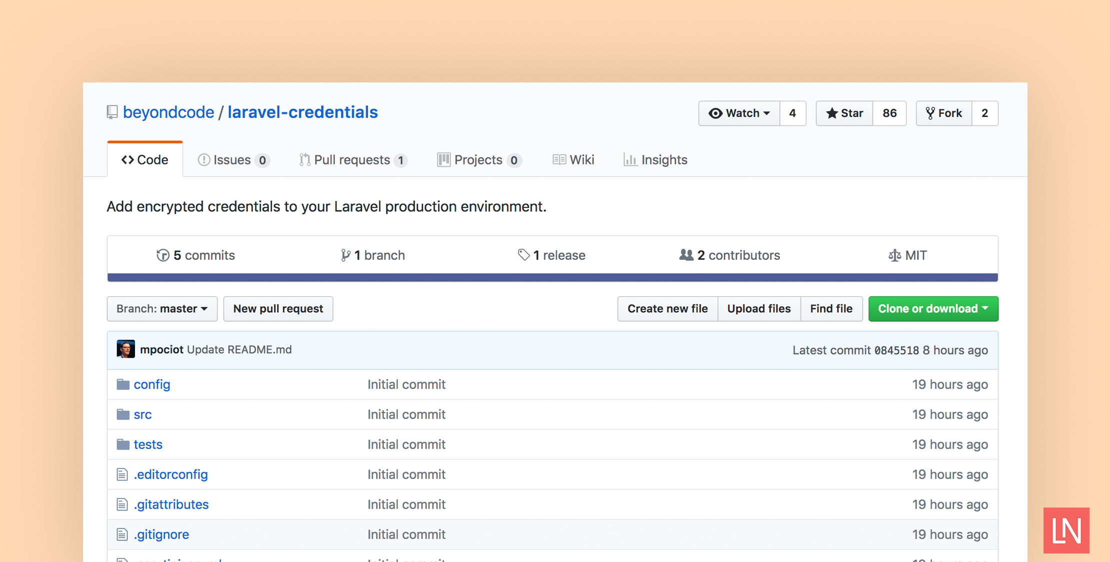 Laravel Credentials Package for Encrypted Application Secrets image