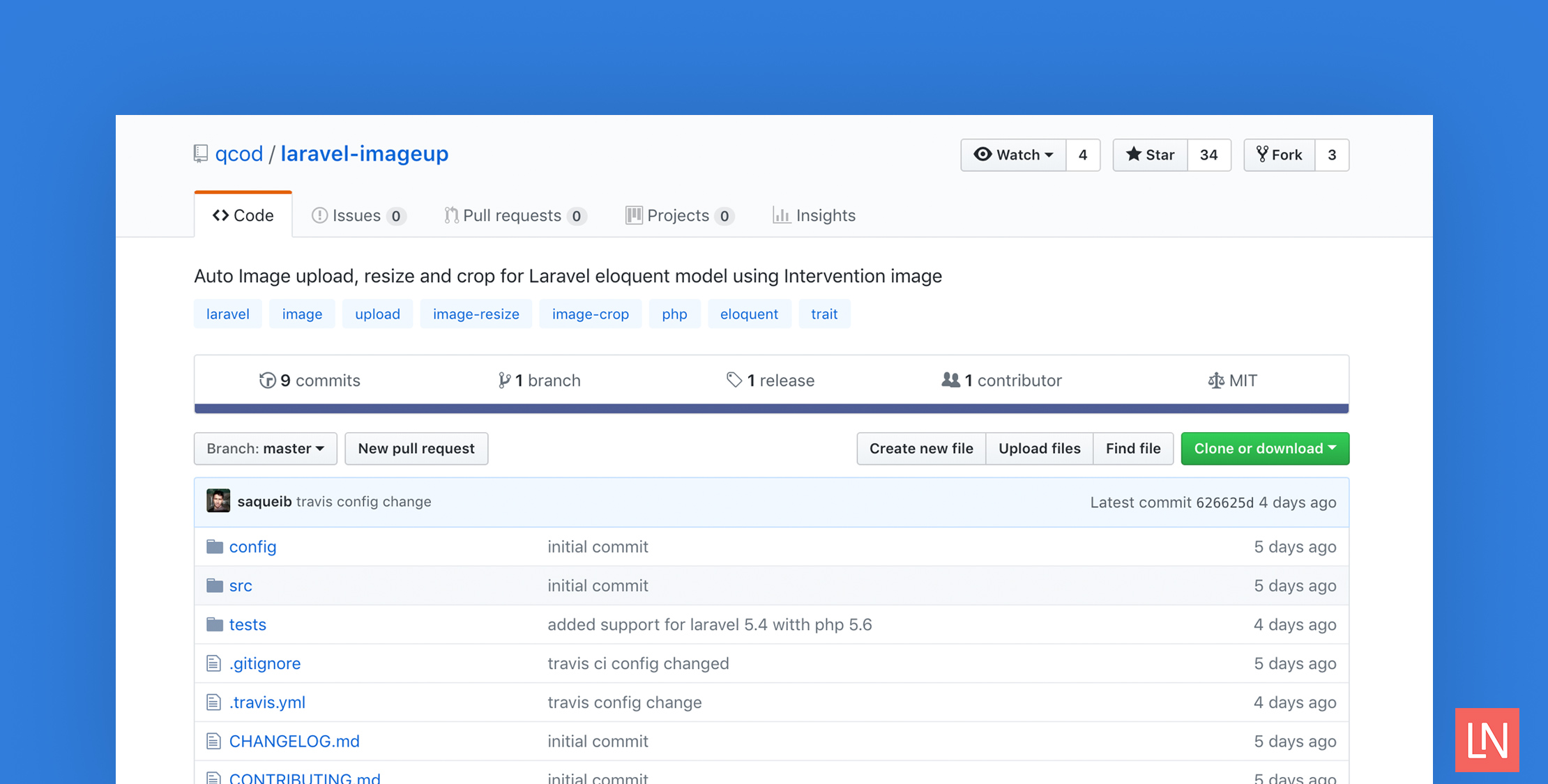 Laravel ImageUp image