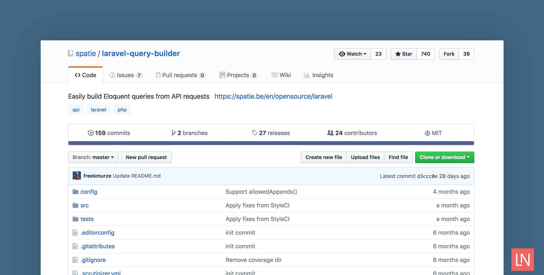 Laravel Query Builder image