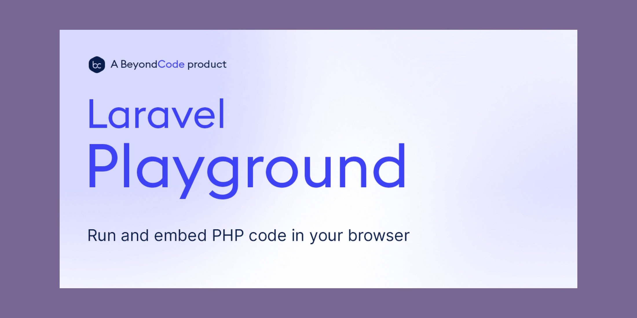 Laravel Playground image