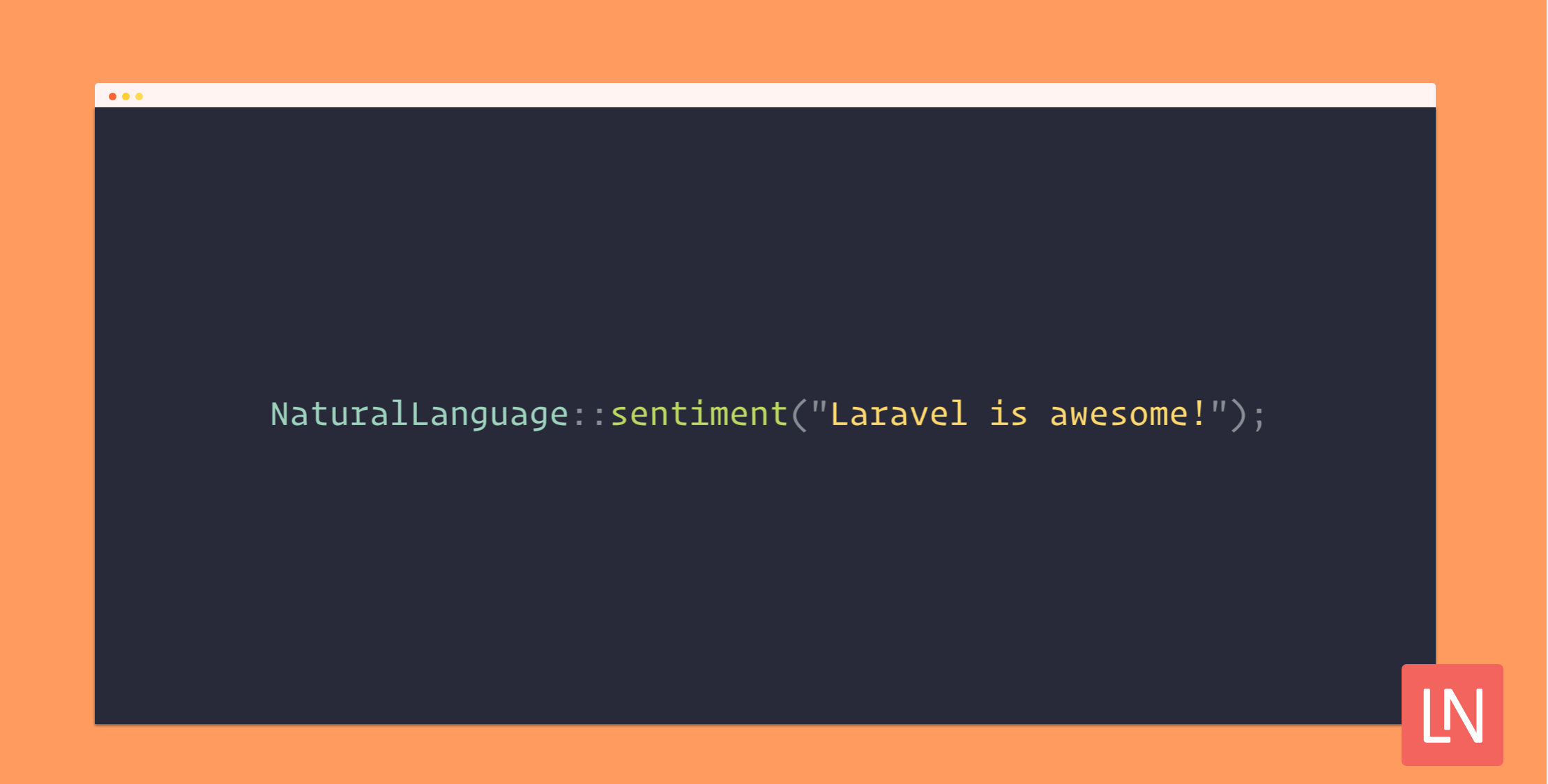 Google Natural Language API for Laravel image