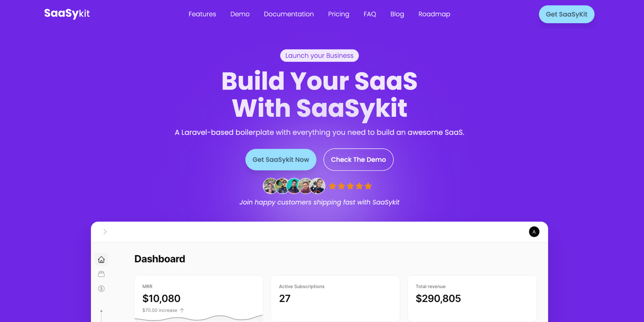 SaaSykit: Laravel SaaS Starter Kit image