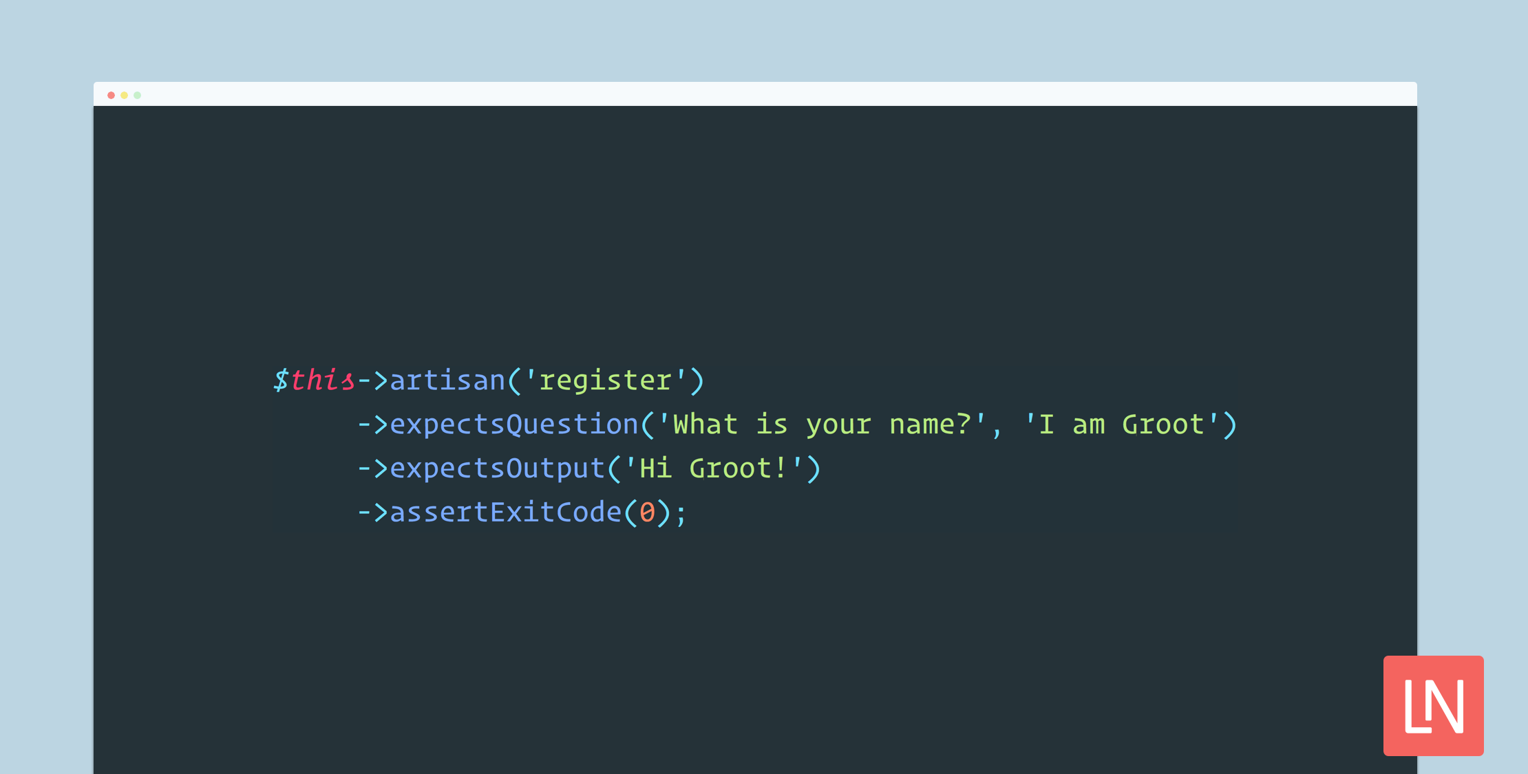 Testing Artisan Commands in Laravel 5.7 image