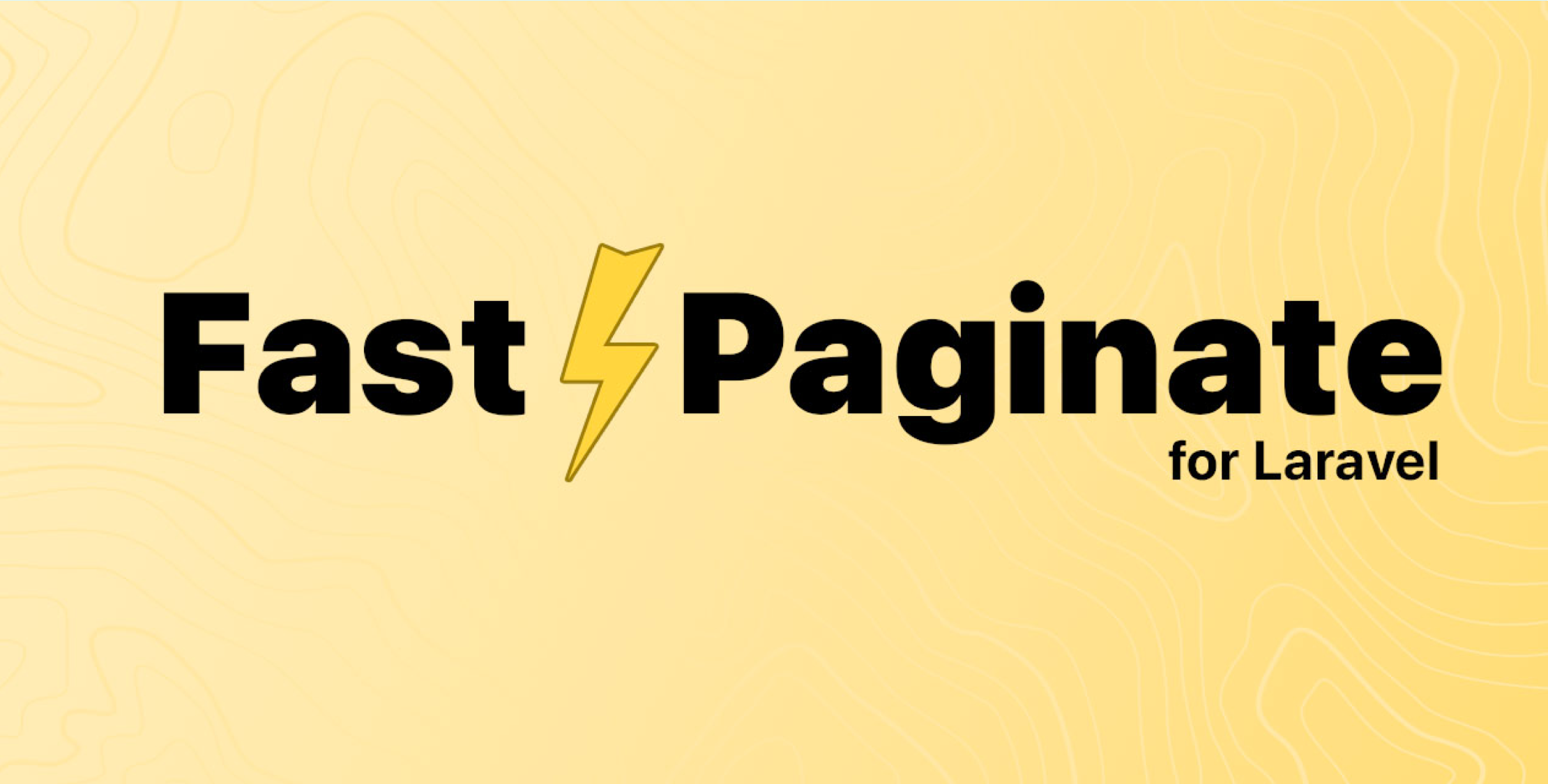 Fast Paginate for Laravel image