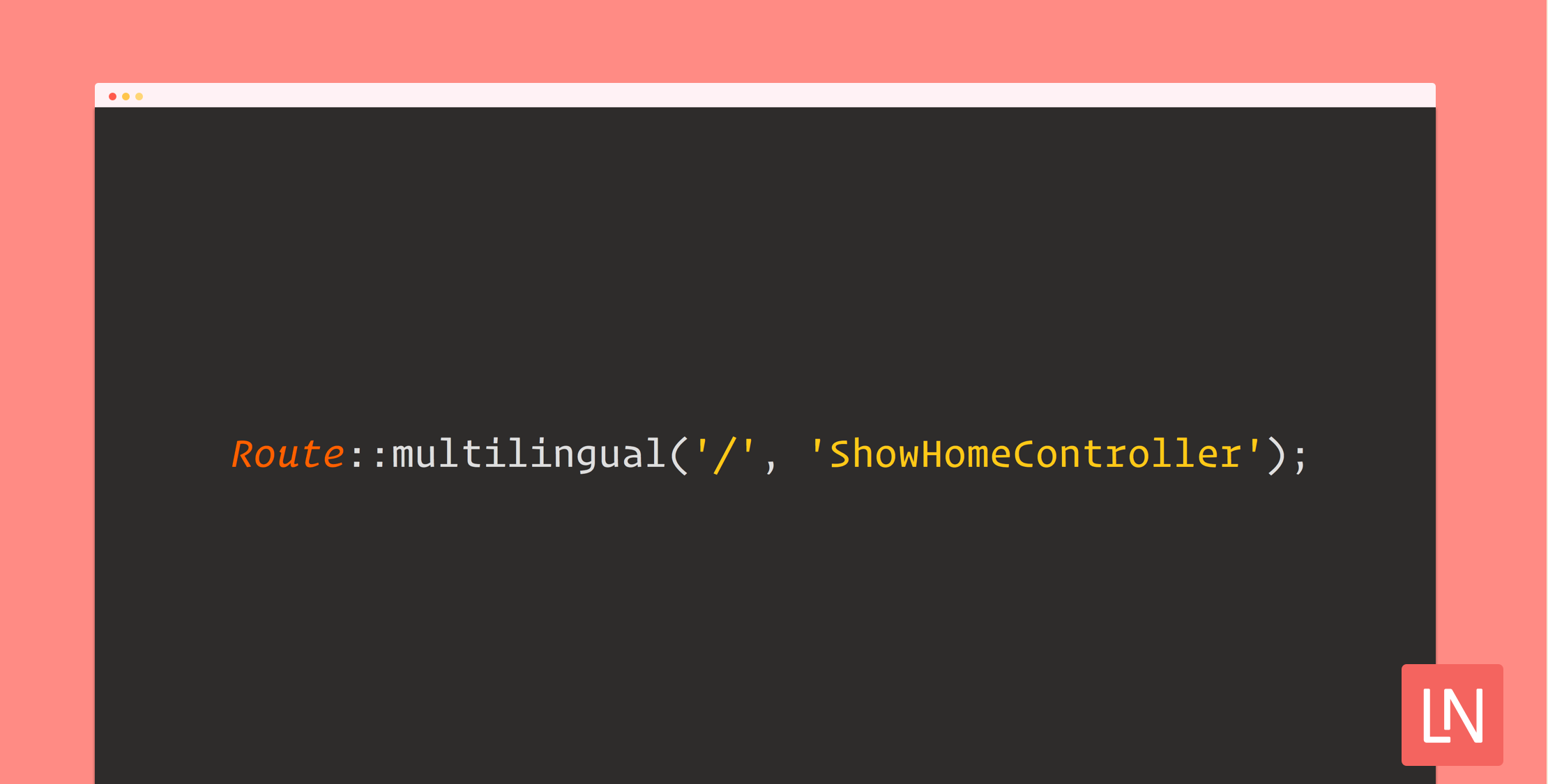 Register Multilingual Routes in Laravel image