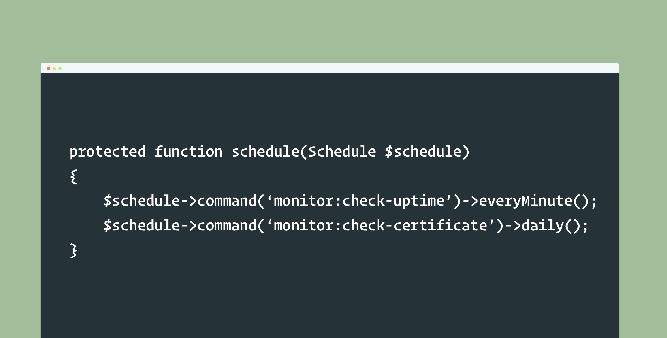 Laravel Uptime Monitor image