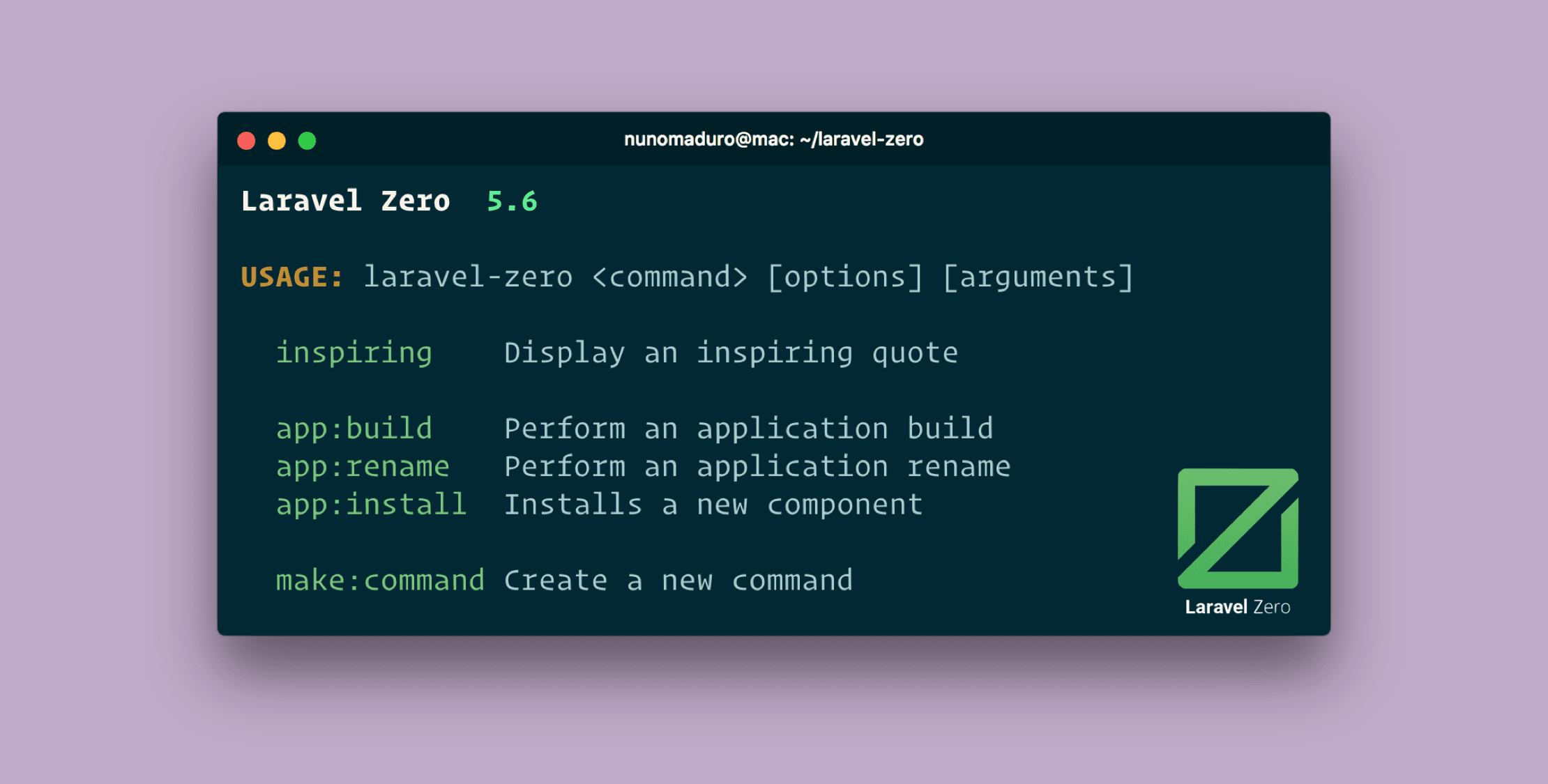 Laravel Zero 5.6 is Now Released image