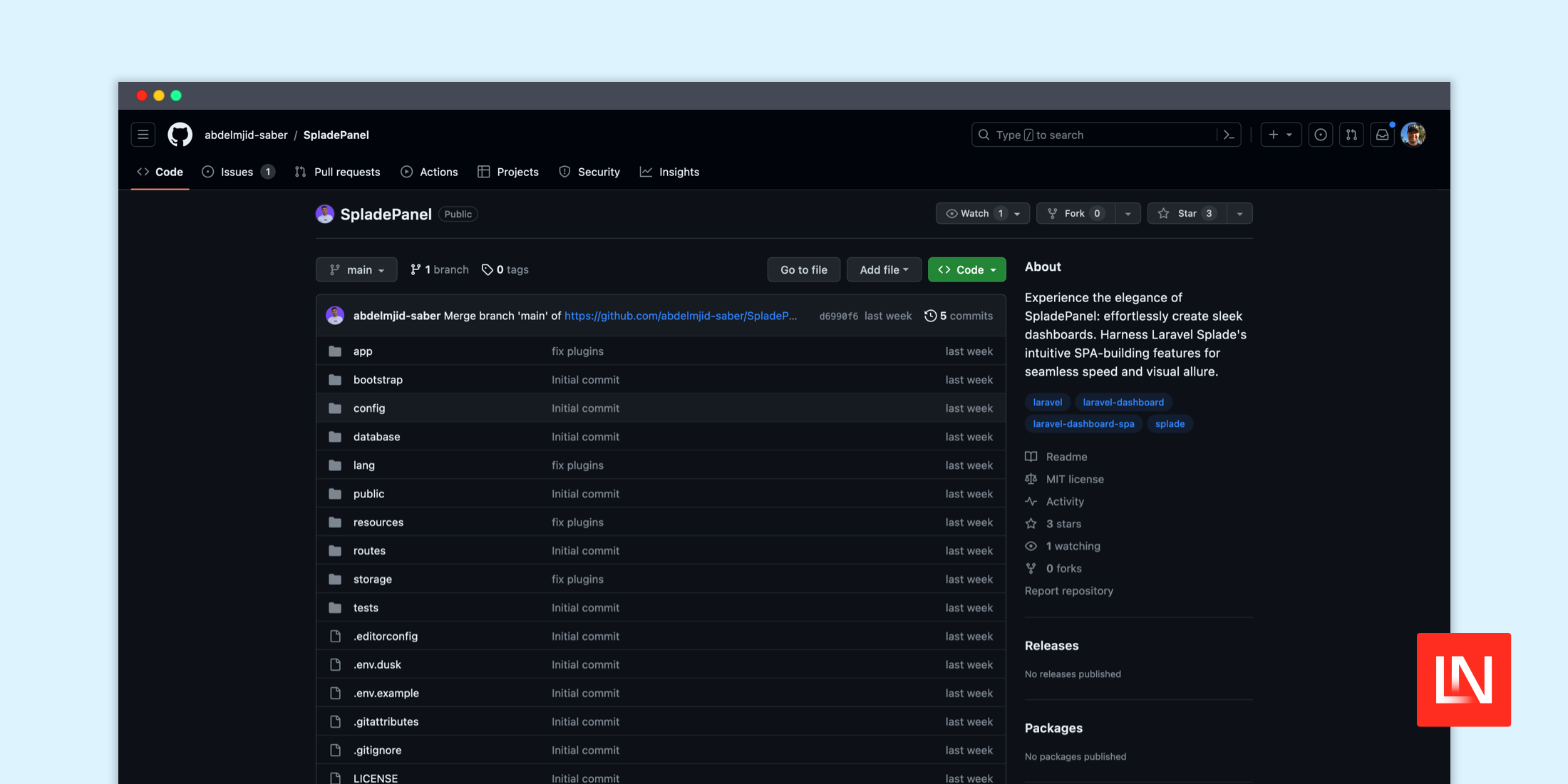 SpladePanel - Create Dashboards using Laravel Splade and Jetstream image