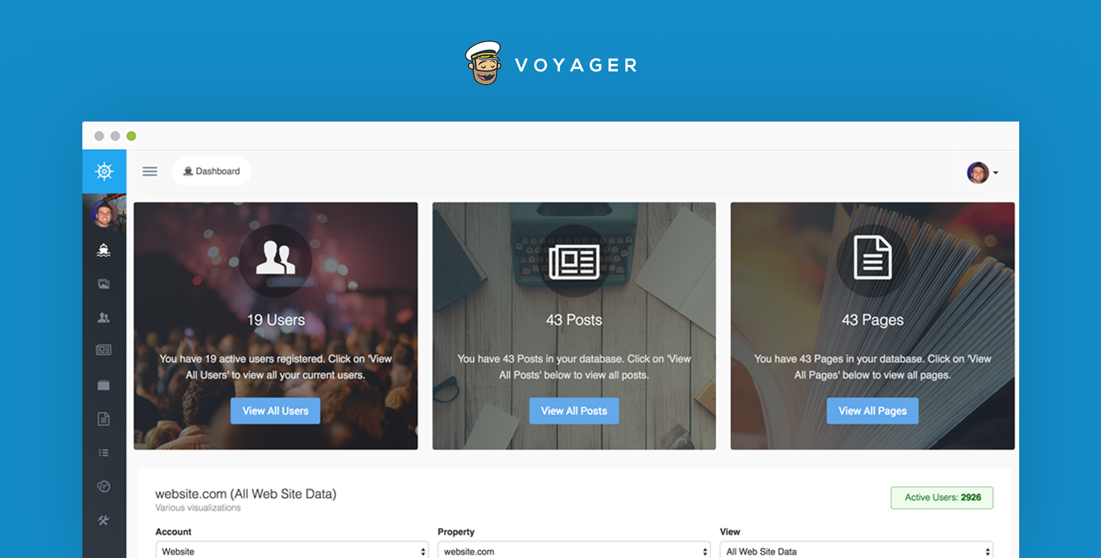 Laravel Voyager – A Laravel Admin Package image